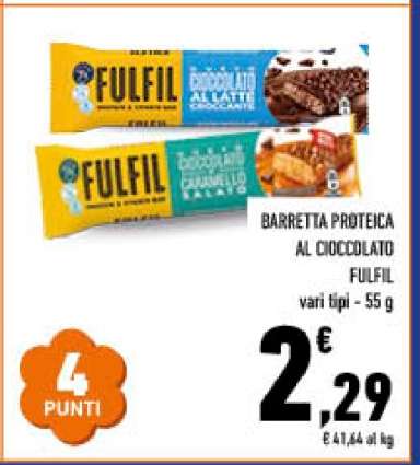 Barretta Proteica al Cioccolato Fulfil