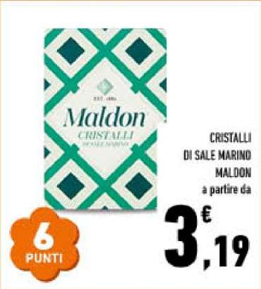Cristalli di Sale Marino Maldon