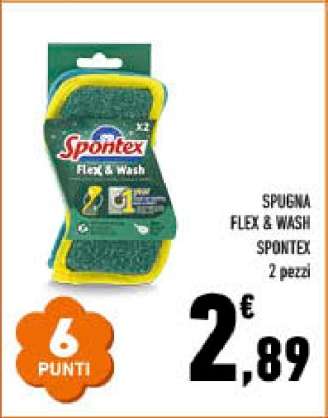 SPUGNA FLEX & WASH SPONTEX