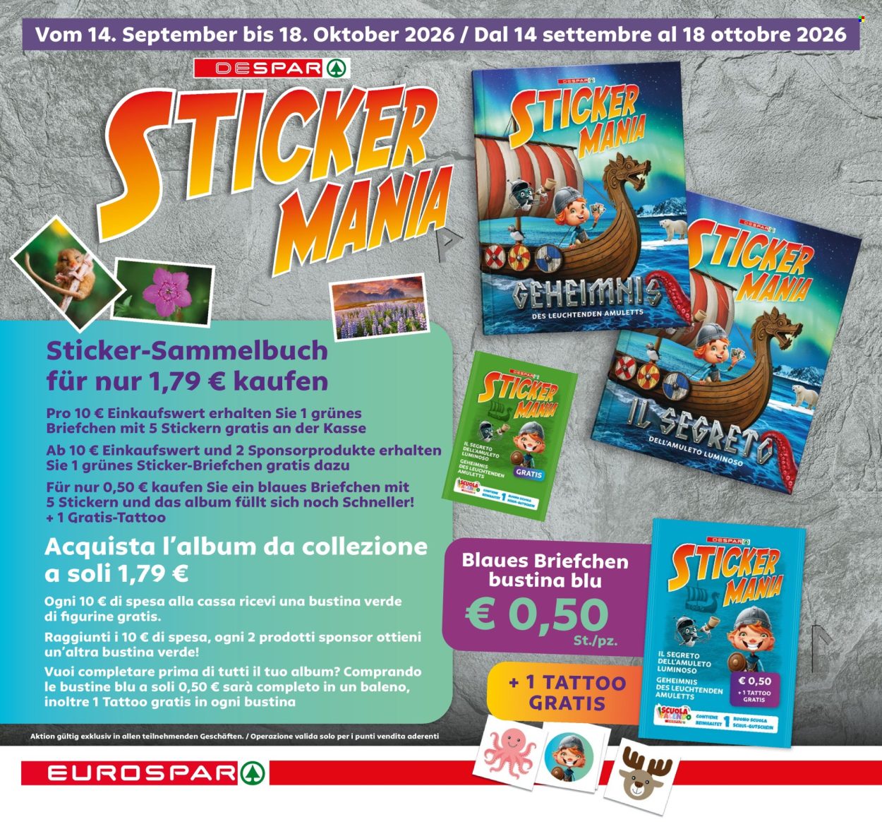 Volantino Eurospar - 17/9/2026 - 30/9/2026. Pagina 2