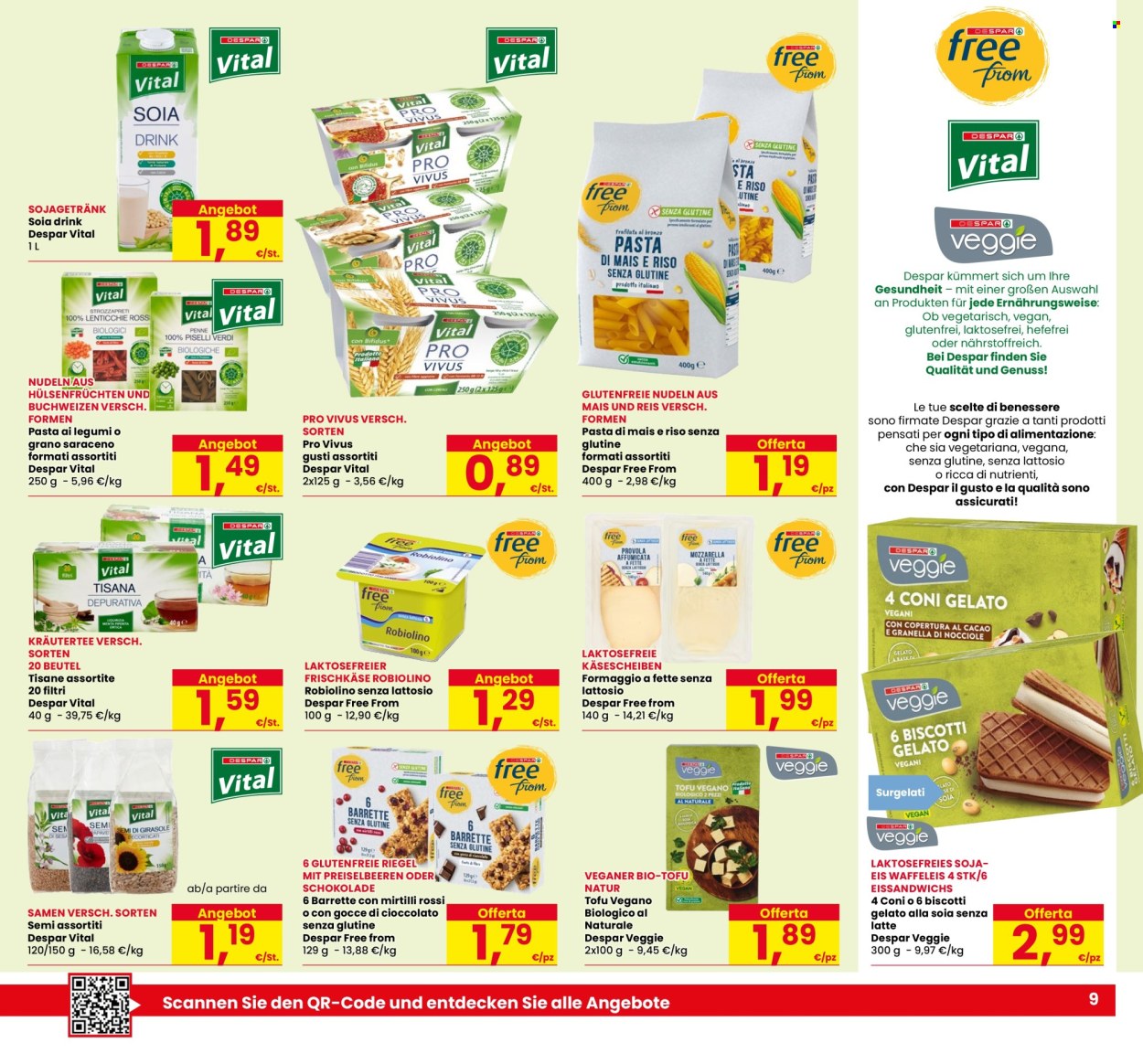 Volantino Eurospar - 17/9/2026 - 30/9/2026. Pagina 9