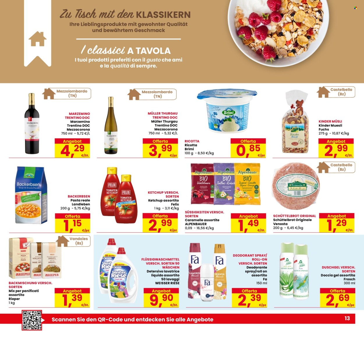 Volantino Eurospar - 17/9/2026 - 30/9/2026. Pagina 13