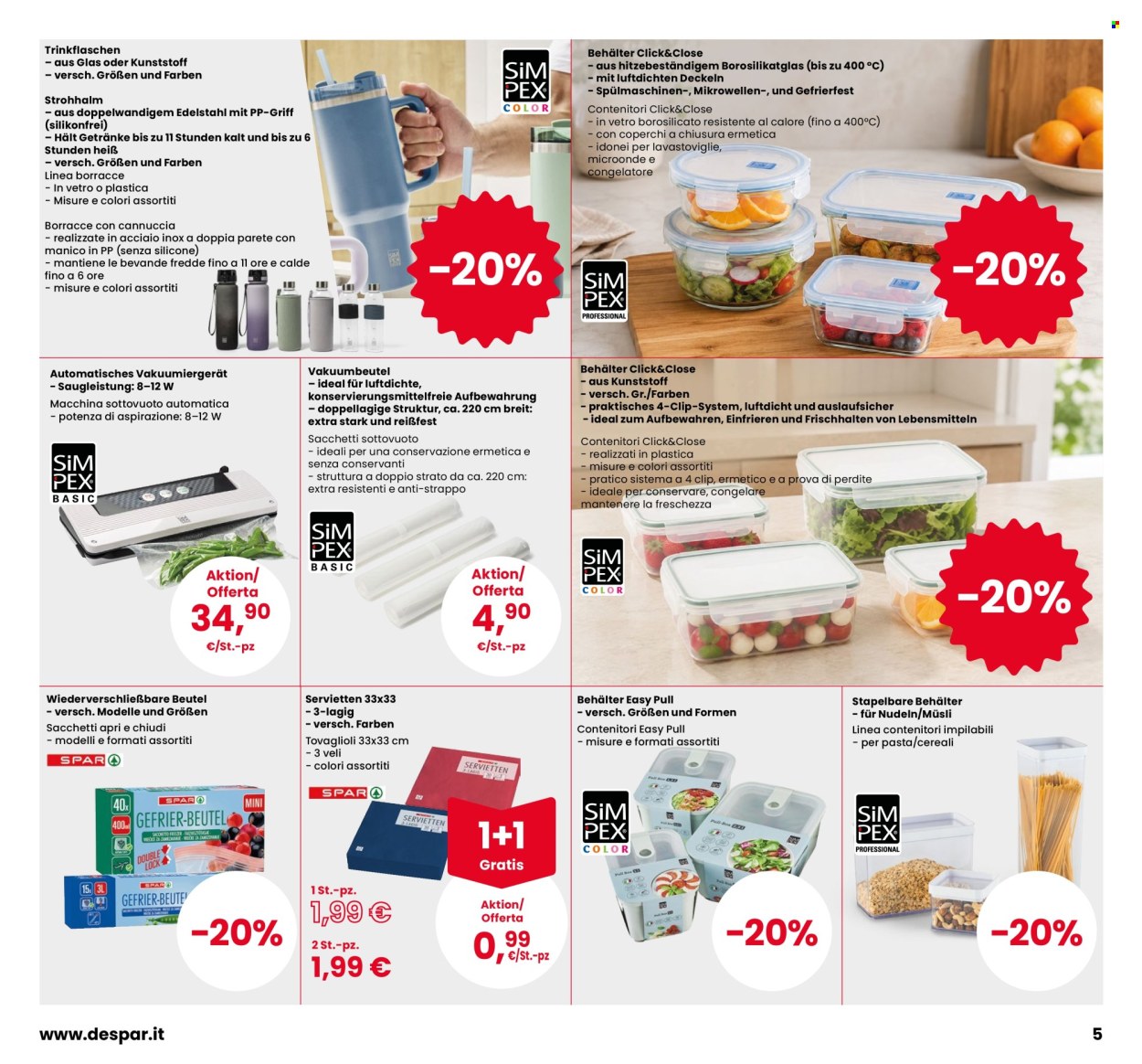 Volantino Interspar - 11/9/2026 - 23/9/2026. Pagina 5
