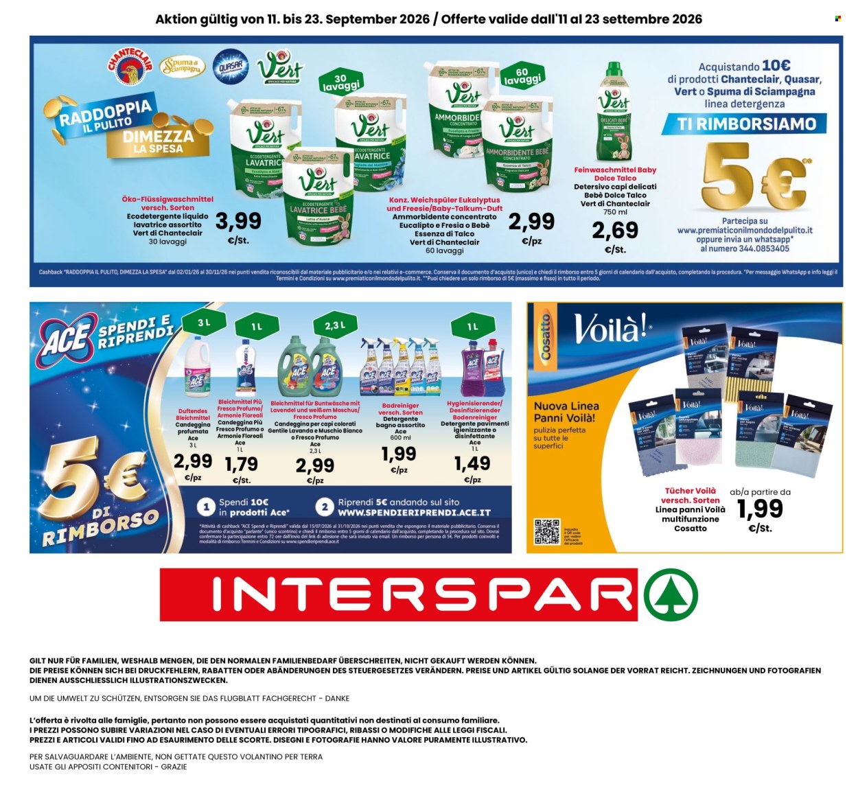 Volantino Interspar - 11/9/2026 - 23/9/2026. Pagina 12