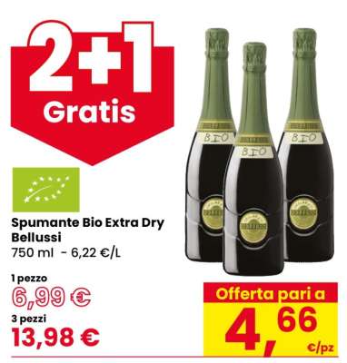 Spumante Bio Extra Dry Bellussi