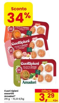 Cuori ripieni assortiti