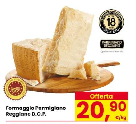 Formaggio Parmigiano Reggiano D.O.P.