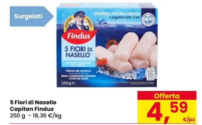 5 FIORI DI NASELLO