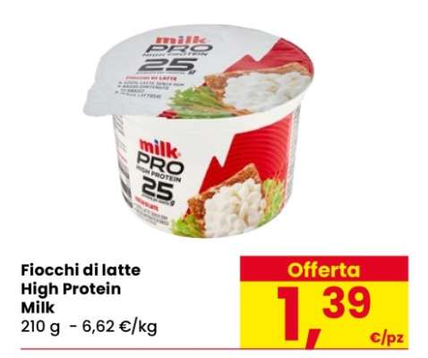 Fiocchi di latte High Protein Milk