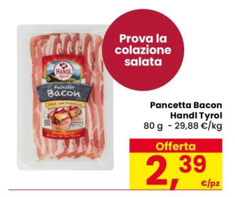 Pancetta Bacon Handl Tyrol