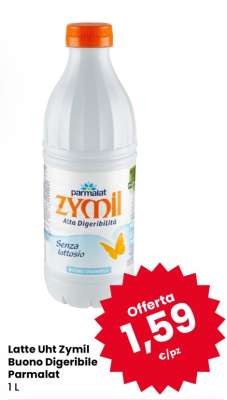 Latte UHT Zymil Buono Digeribile Parmalat