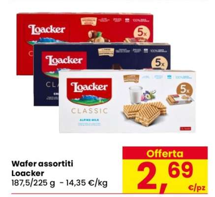 Wafer assortiti