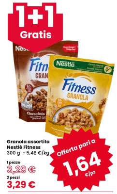Granola assortita Nestlé Fitness