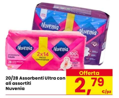 20/28 Assorbenti Ultra con ali assortiti