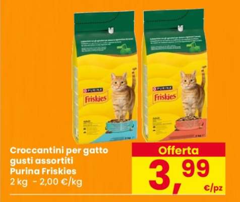 Croccantini per gatto gusti assortiti Purina Friskies