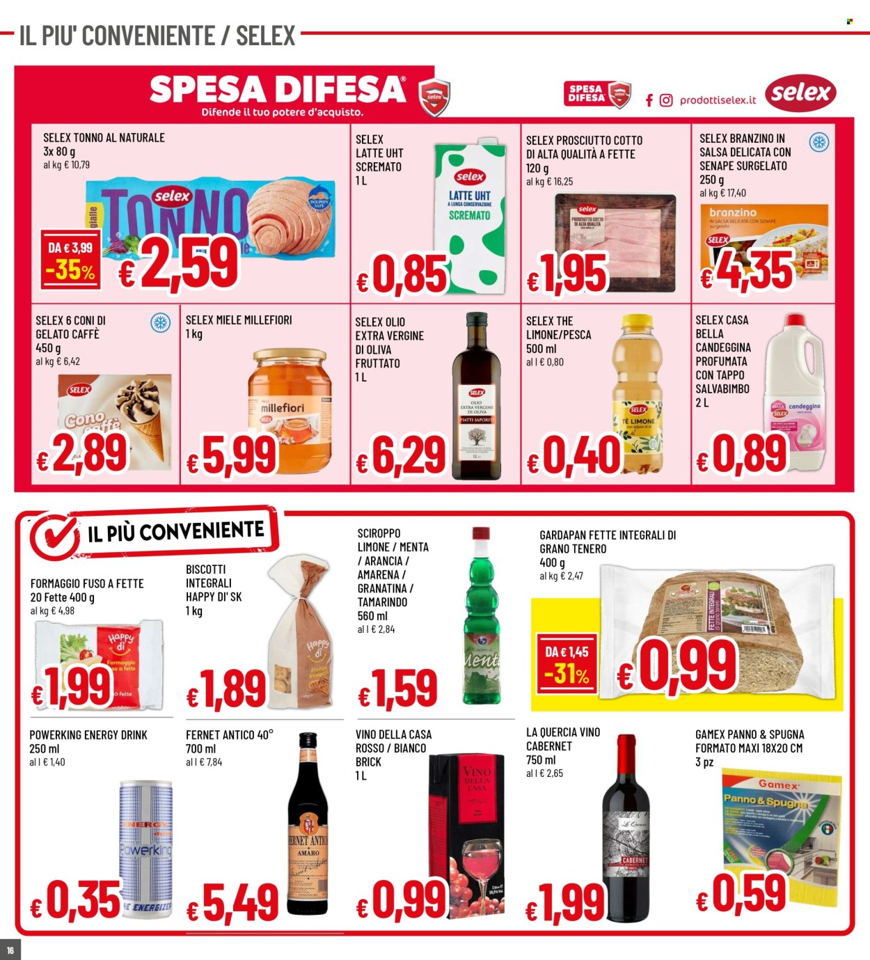 Volantino Famila - 17/9/2026 - 30/9/2026. Pagina 16