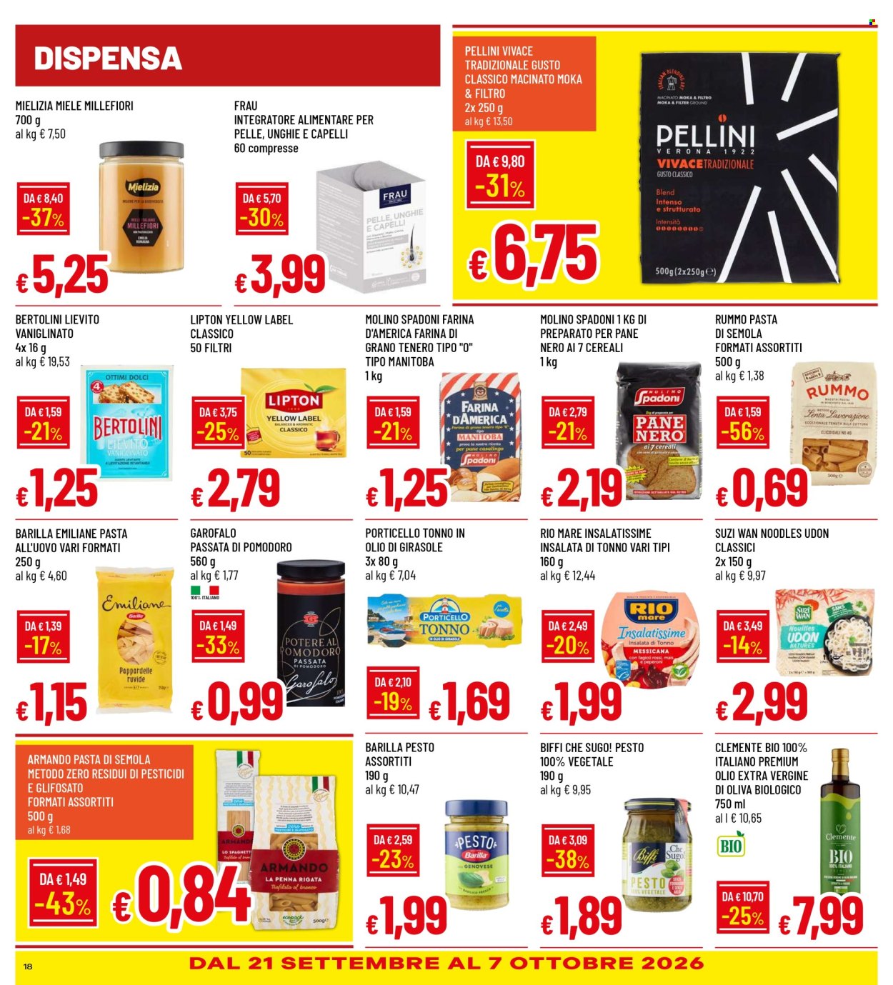 Volantino Famila - 17/9/2026 - 7/10/2026. Pagina 18