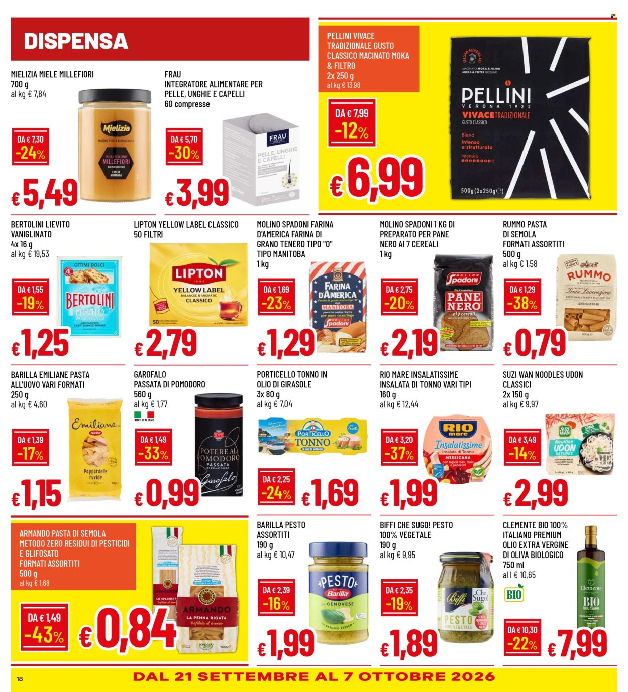 Volantino Famila - 17/9/2026 - 7/10/2026. Pagina 18