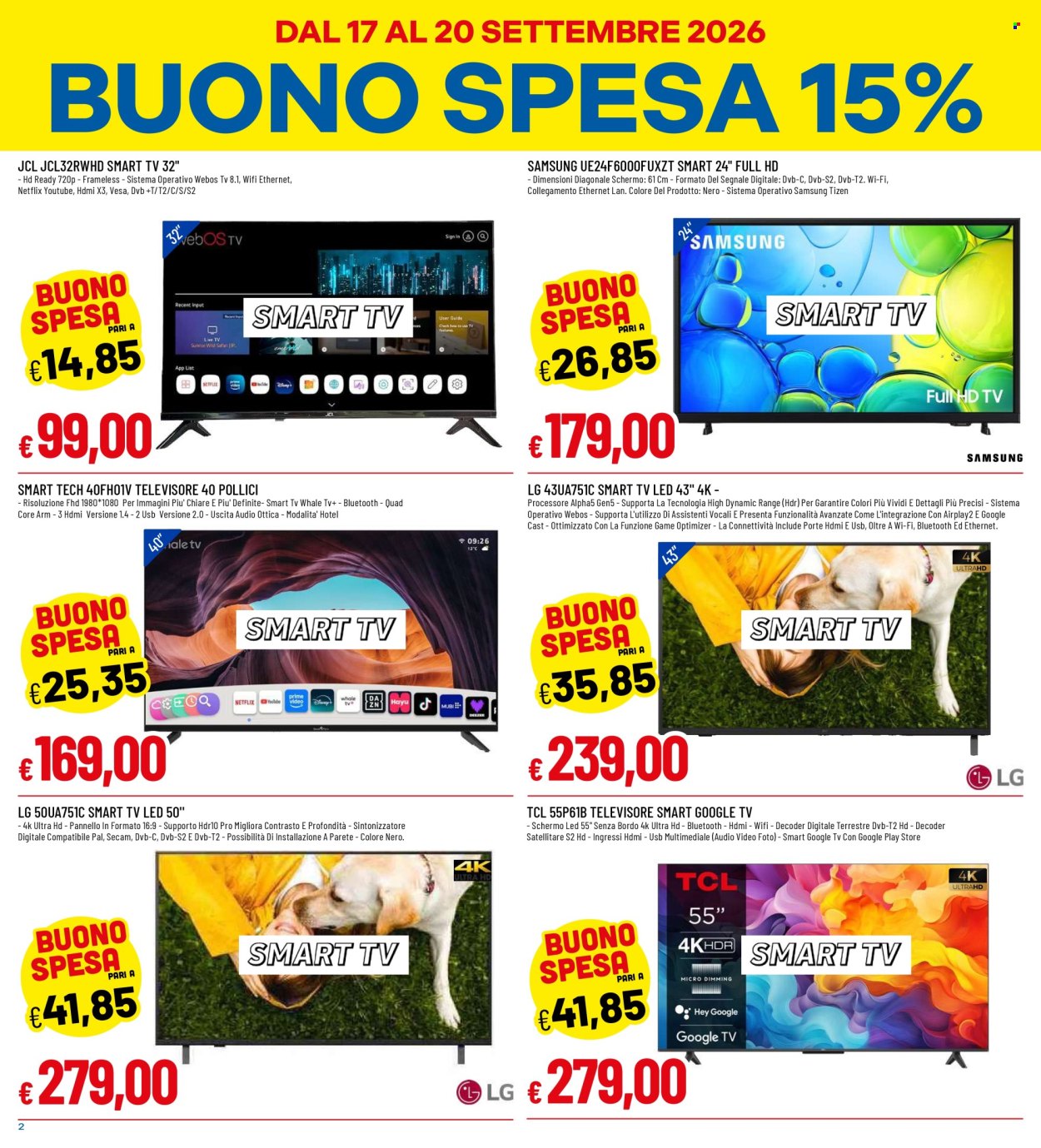 Volantino Famila - 17/9/2026 - 7/10/2026. Pagina 2
