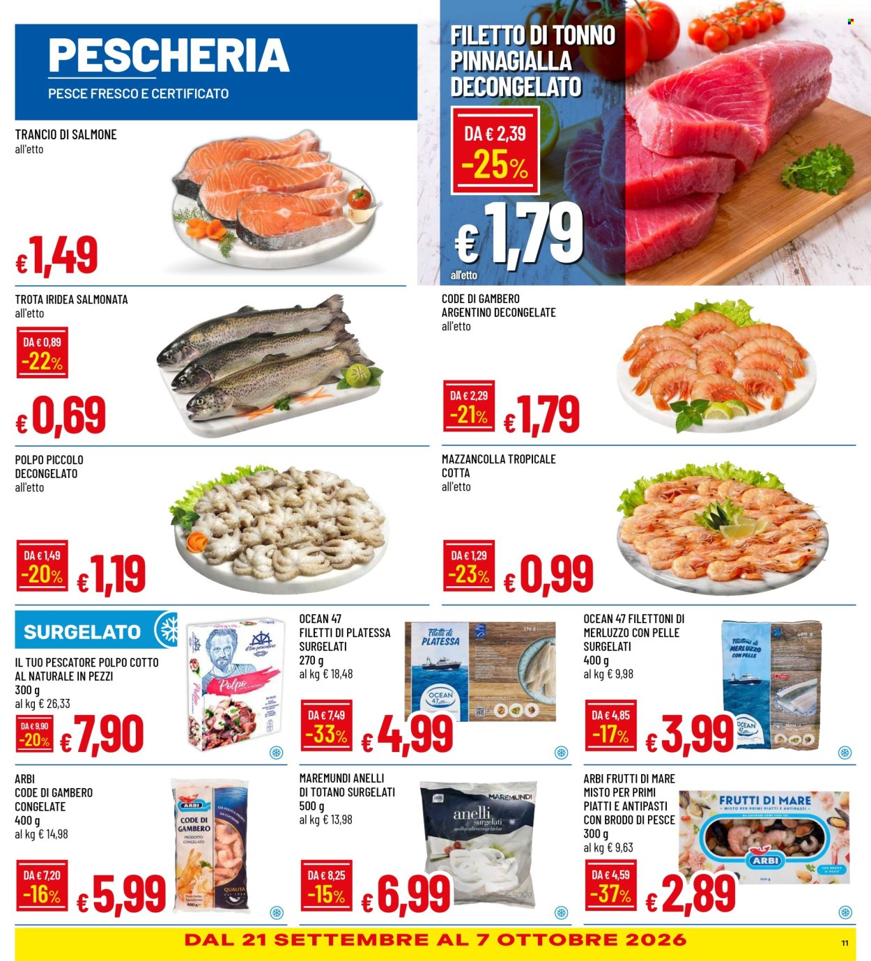 Volantino Famila - 17/9/2026 - 7/10/2026. Pagina 11