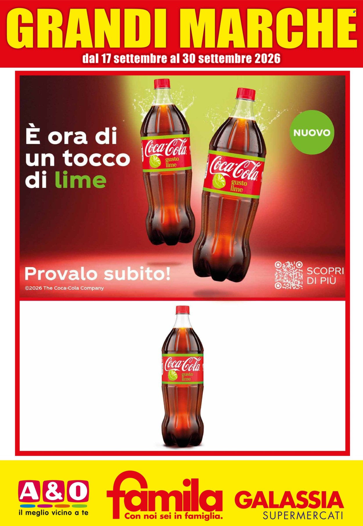 Volantino Famila - 17/9/2026 - 30/9/2026. Pagina 1