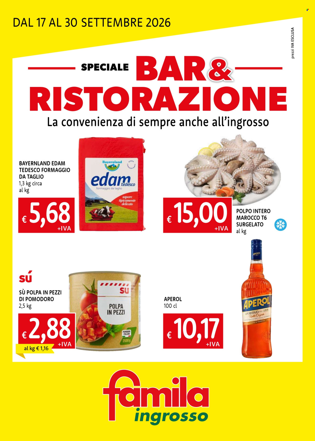 Volantino Famila - 17/9/2026 - 30/9/2026. Pagina 1