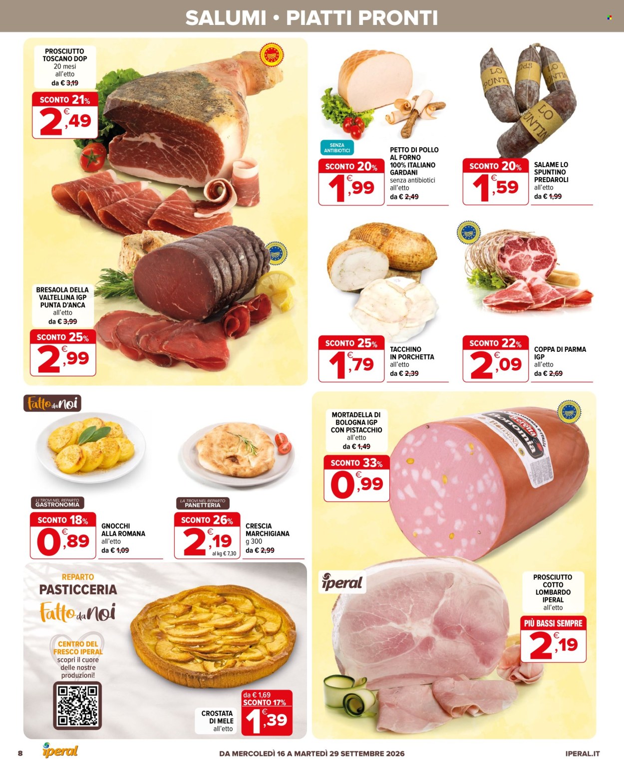 Volantino Iperal - 16/9/2026 - 29/9/2026. Pagina 8