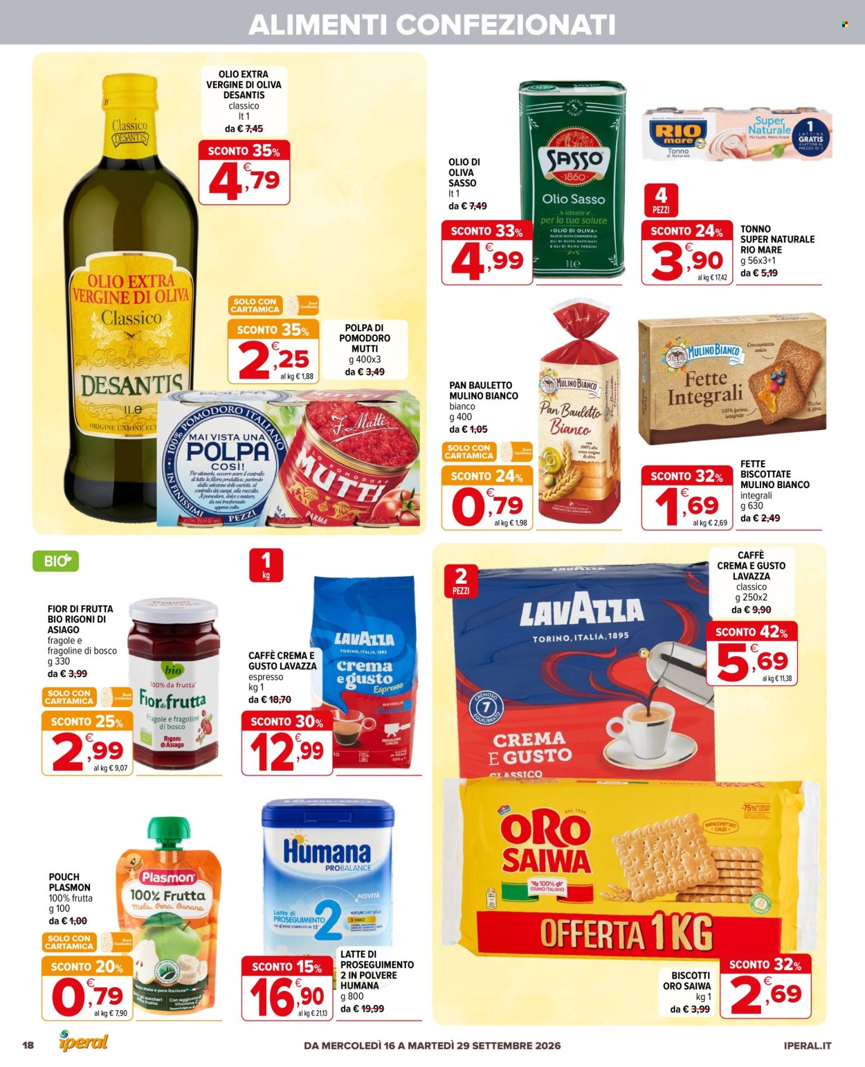 Volantino Iperal - 16/9/2026 - 29/9/2026. Pagina 18