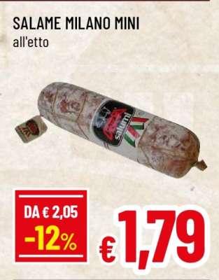 SALAME MILANO MINI