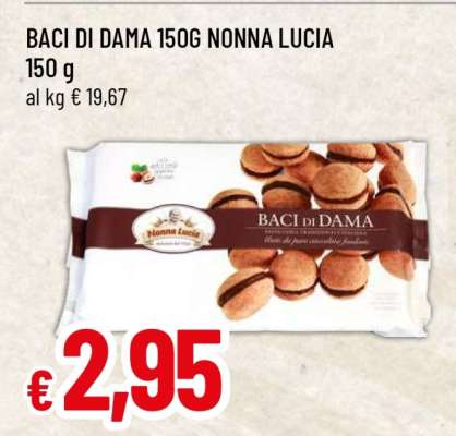 BACI DI DAMA 150G NONNA LUCIA