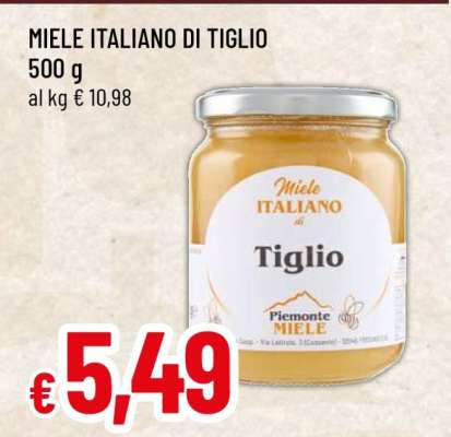 MIELE ITALIANO DI TIGLIO