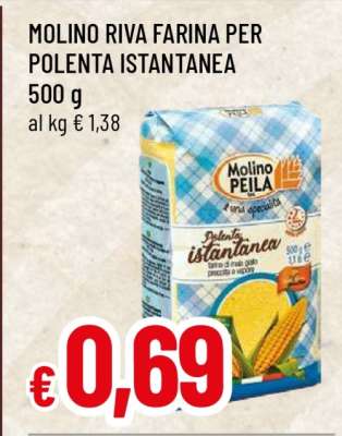 MOLINO RIVA FARINA PER POLENTA ISTANTANEA