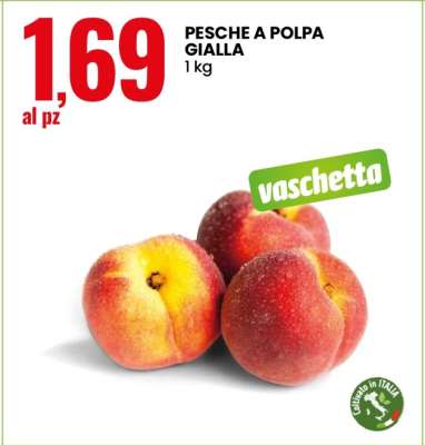 PESCHE A POLPA GIALLA