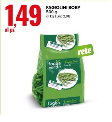 Fagiolini Boby