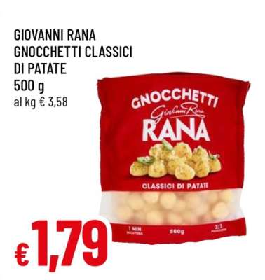 GIOVANNI RANA GNOCCHETTI CLASSICI DI PATATE