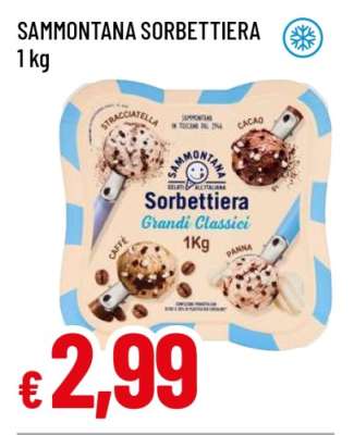 SAMMONTANA Sorbettiera