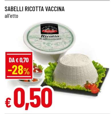 SABELLI RICOTTA VACCINA