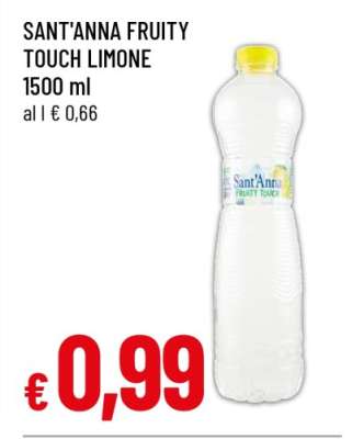SANT'ANNA FRUITY TOUCH LIMONE
