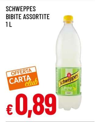 SCHWEPPES BIBITE ASSORTITE 1 L