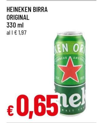 HEINEKEN BIRRA ORIGINAL