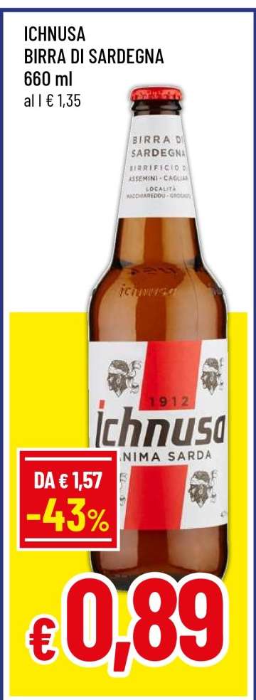 ICHNUSA BIRRA DI SARDEGNA