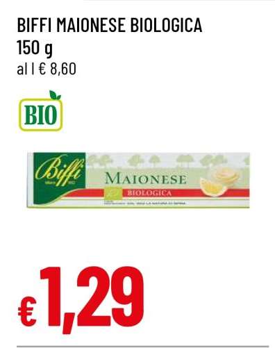 BIFFI MAIONESE BIOLOGICA