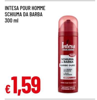 Intesa Pour Homme Schiuma da barba