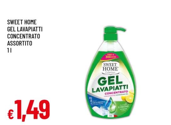 SWEET HOME GEL LAVAPIATTI CONCENTRATO ASSORTITO