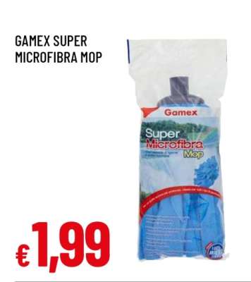 GAMEX SUPER MICROFIBRA MOP