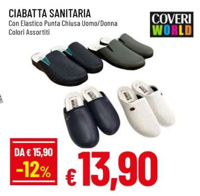 CIABATTA SANITARIA