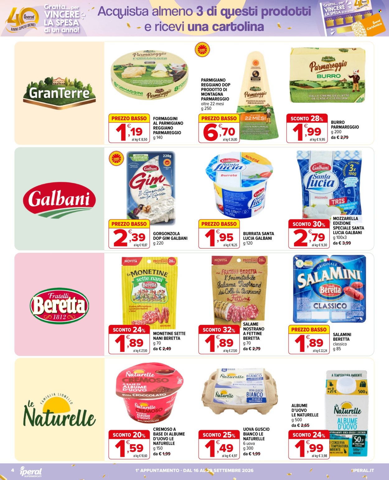 Volantino Iperal - 16/9/2026 - 29/9/2026. Pagina 4