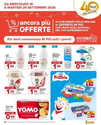 Volantino Iperal - 16/9/2026 - 29/9/2026.