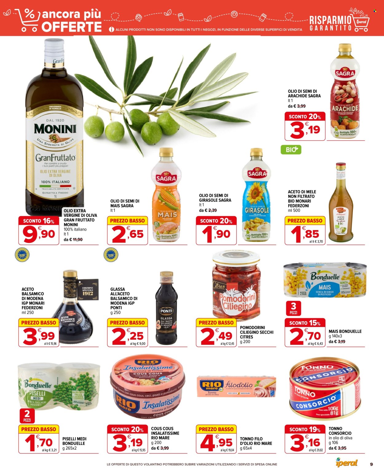 Volantino Iperal - 16/9/2026 - 29/9/2026. Pagina 9