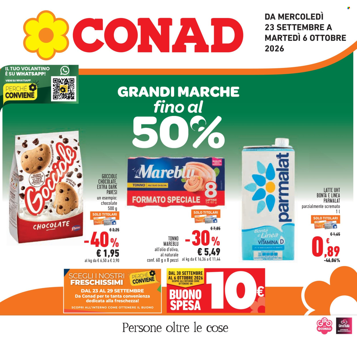 Volantino Conad - 23/9/2026 - 6/10/2026. Pagina 1